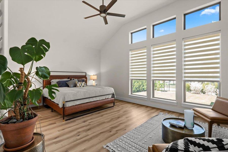 Furnished interior view inside a new home in Easton Park, Austin (Image 25).