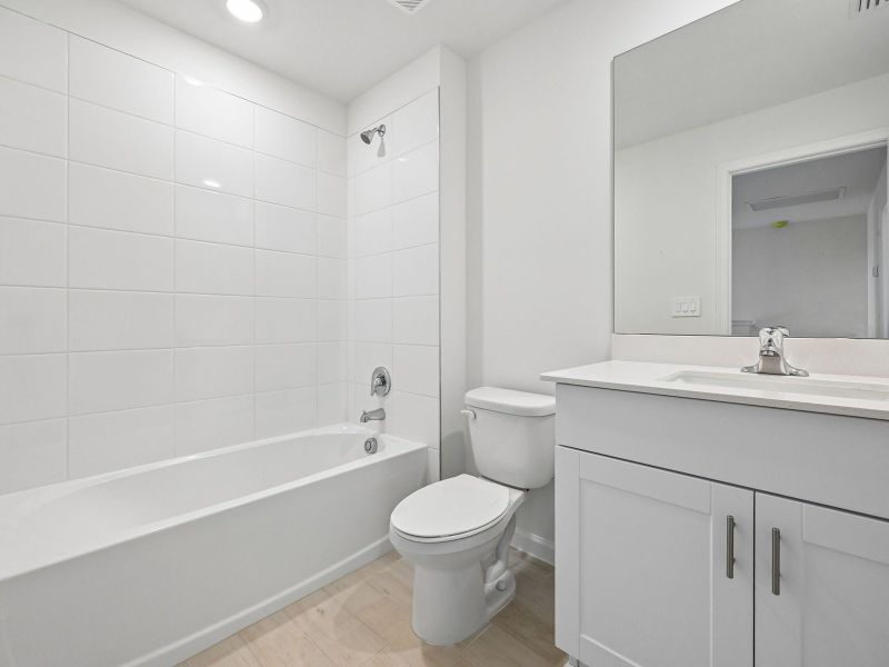 Furnished interior view inside a new home in Tidewater, Fort Pierce (Image 9).