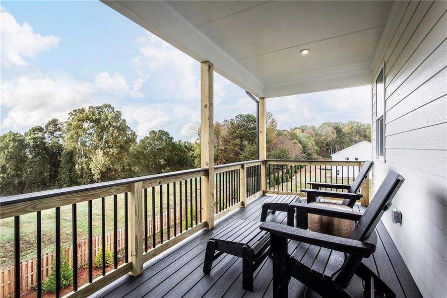 Exterior details and patio area of a home in Hopewell Reserve, Cumming (Image 23). Exterior details and patio area of a home in Hopewell Reserve, Cumming (Image 23).