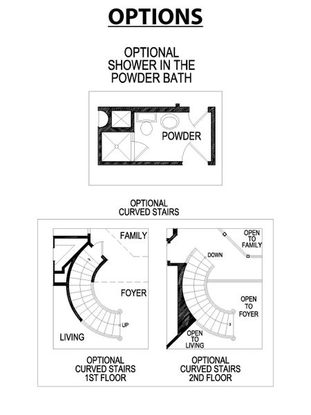 2D floor plan layout for the Brookfield 2R by First Texas Homes in Collinsbrook Farm, Frisco, TX (Image 4).