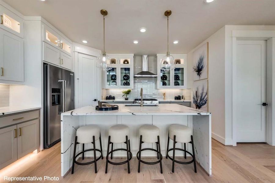 Furnished interior view inside a new home in Walton Ridge, Corinth (Image 4).