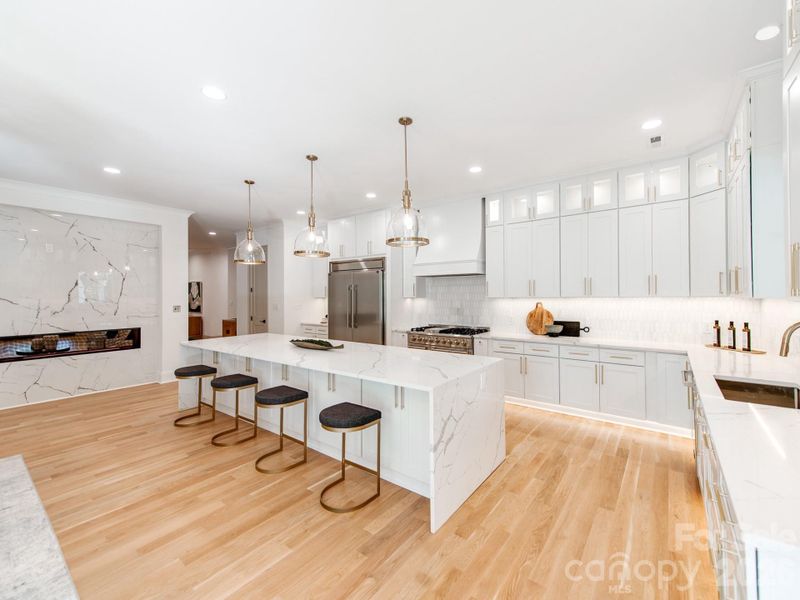 Furnished interior view inside a new home in , Charlotte (Image 12).