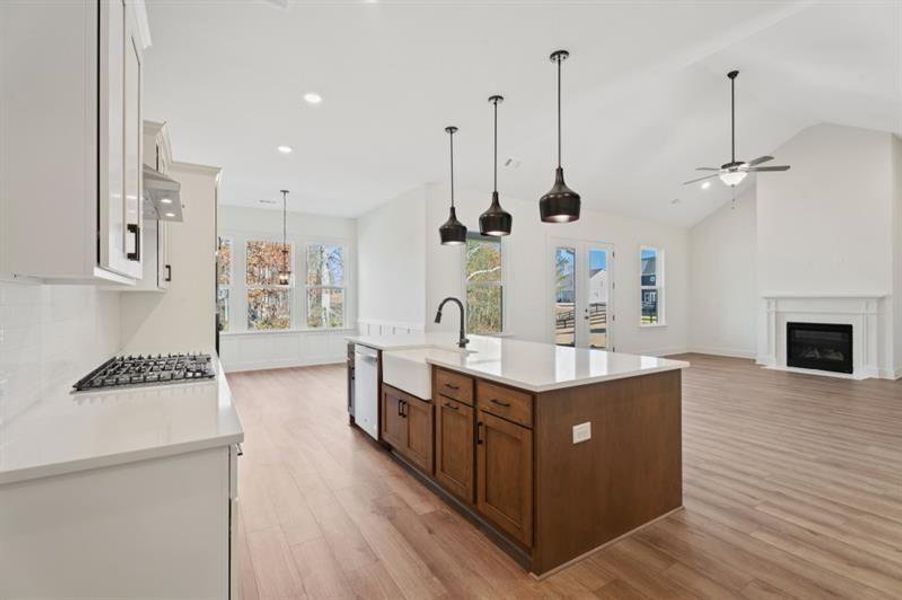 Furnished interior view inside a new home in , Gainesville (Image 16).
