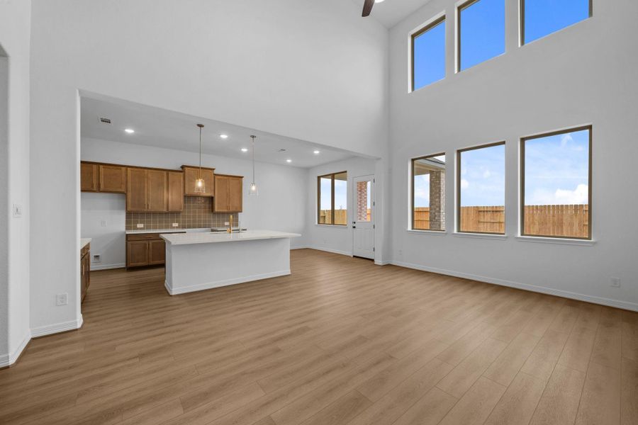 A sense of connection can be felt throughout the design of the home.