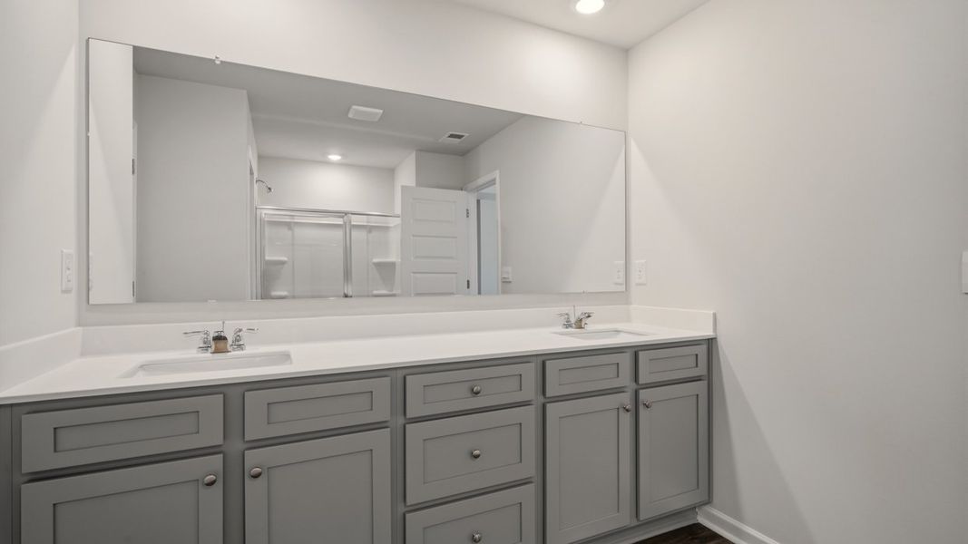 Furnished interior view inside a new home in Brookland Commons, Monroe (Image 11).