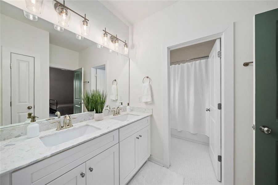 Furnished interior view inside a new home in Crossroads, Milton (Image 32).