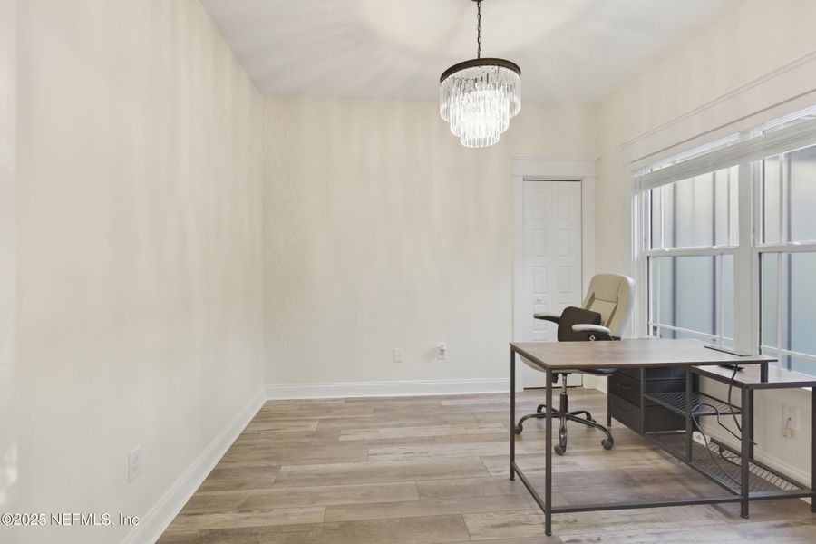 Furnished interior view inside a new home in , Florahome (Image 7).