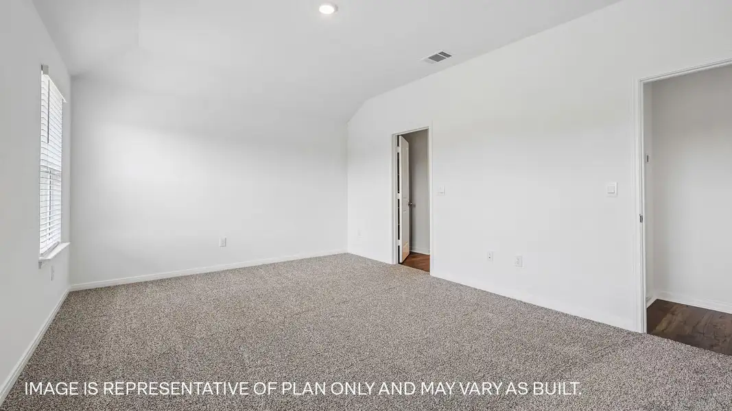 Representative unfurnished interior of a home built from the The Caden by D.R. Horton in Prairie Lakes, Buda (Image 23).