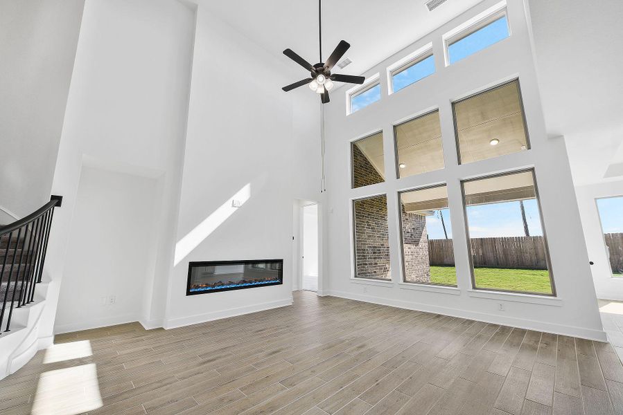 Representative unfurnished interior of a home built from the The Fairfax III by Westin Homes in The Trails, New Caney (Image 12).
