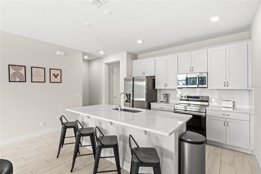 Furnished interior view inside a new home in , Kissimmee (Image 16).