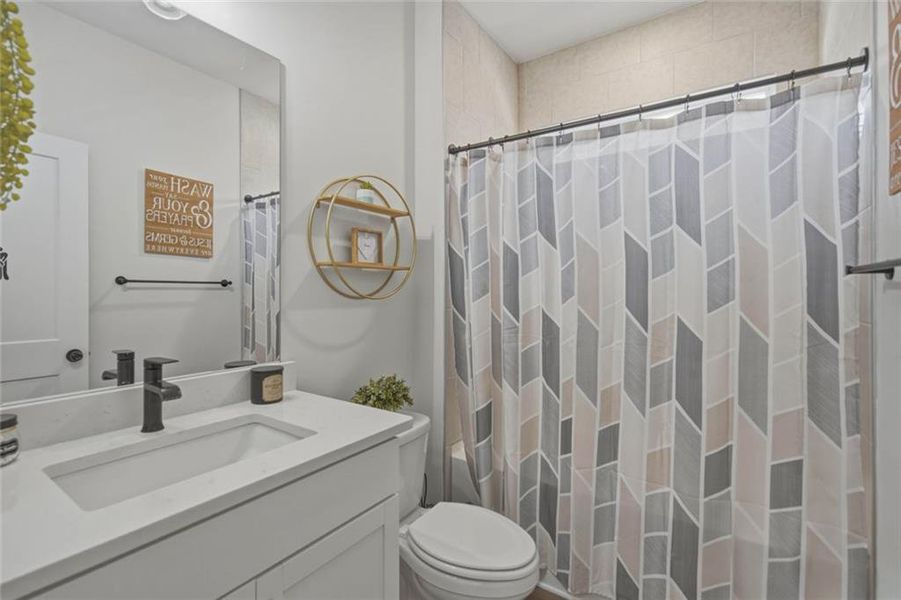Furnished interior view inside a new home in Cambridge, Flowery Branch (Image 18).