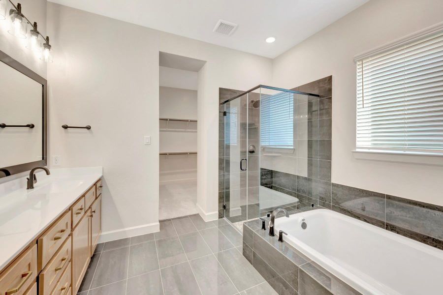 Furnished interior view inside a new home in Indigo 50’ Homesites, Richmond (Image 8). Furnished interior view inside a new home in Indigo 50’ Homesites, Richmond (Image 8).