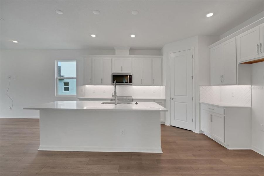 Furnished interior view inside a new home in Tuscan Hills, Dade City (Image 12).