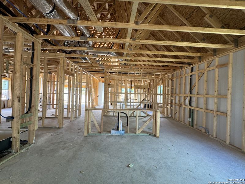 In-progress construction of a new home in The Preserve at the Wilder, Adkins, TX (Image 18).