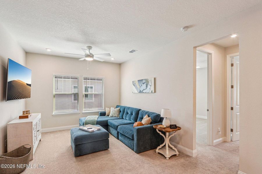 Furnished interior view inside a new home in , Jacksonville (Image 33). Furnished interior view inside a new home in , Jacksonville (Image 33).