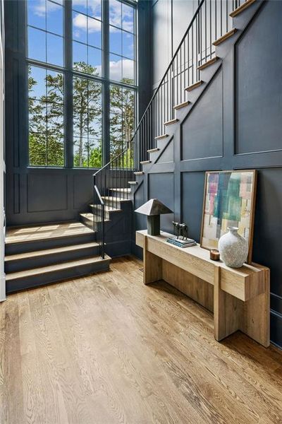 Furnished interior view inside a new home in , Atlanta (Image 18).