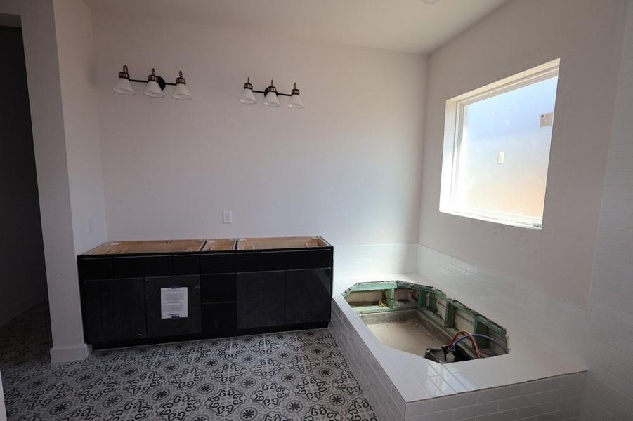 Furnished interior view inside a new home in Grand Central Park 55' Homesites, Conroe (Image 3).