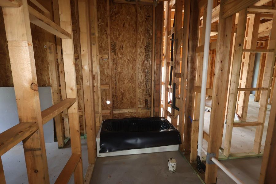 In-progress construction of a new home in Meridiana - Ascent Collection, Manvel, TX (Image 6).