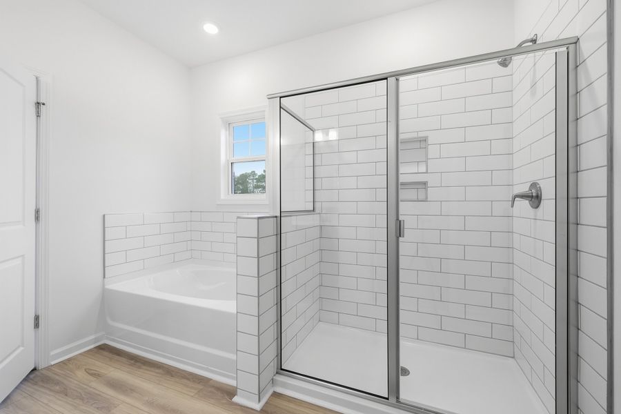 Representative furnished interior of a home built from the Bailey II by Great Southern Homes in Southbridge, Sumter (Image 67). Representative furnished interior of a home built from the Bailey II by Great Southern Homes in Southbridge, Sumter (Image 67).