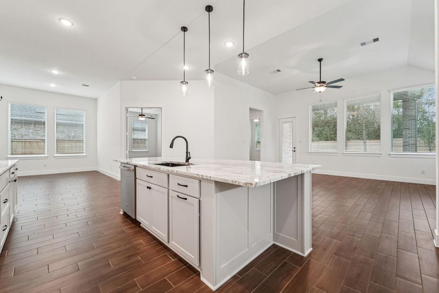 Furnished interior view inside a new home in Kresston, Montgomery (Image 7).