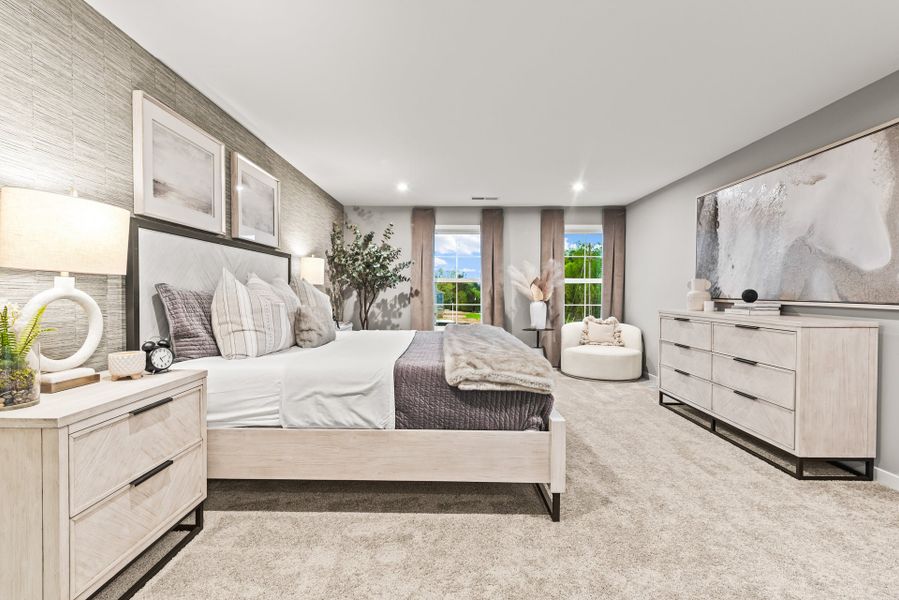 Furnished interior view inside a new home in Sage Woods, Dallas (Image 6).