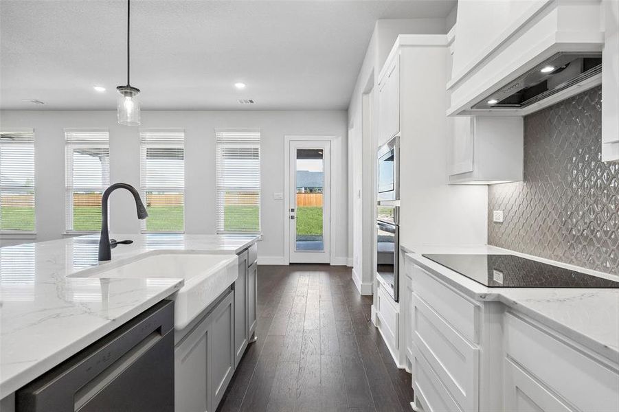 Furnished interior view inside a new home in The Arbors Midlothian, Midlothian (Image 12).