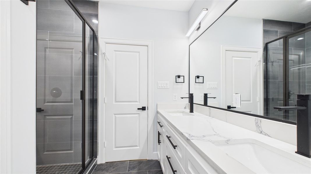 Furnished interior view inside a new home in , Houston (Image 6).