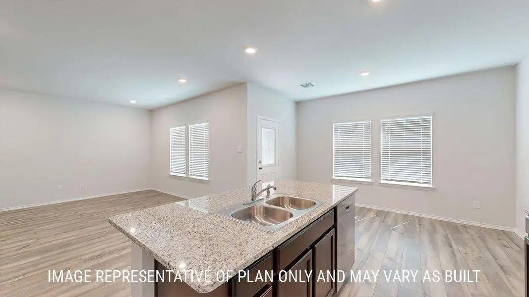 Representative furnished interior of a home built from the Emma by D.R. Horton in Turnbo Ranch, Killeen (Image 9).