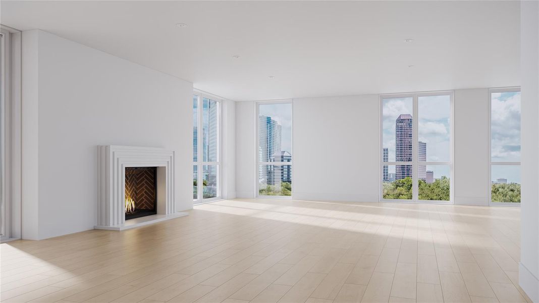 Spacious, unfurnished interior of a new home in , Houston (Image 10).