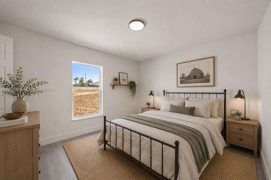 Furnished interior view inside a new home in , Ocala (Image 8).