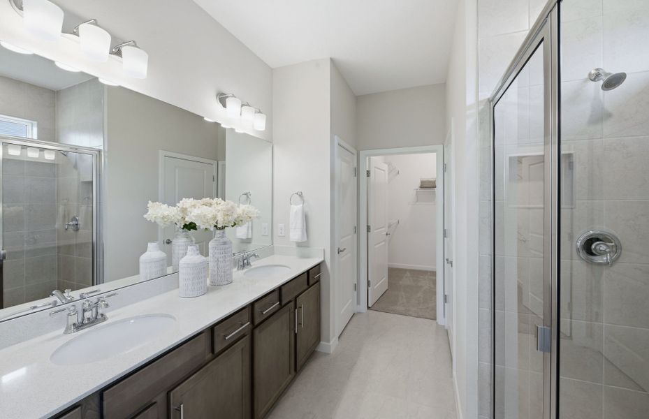 Representative furnished interior of a home built from the Contour by Del Webb in Del Webb Explore North River Ranch, Parrish (Image 8).