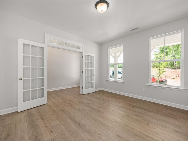 Spacious, unfurnished interior of a new home in Sage on North Main, Wake Forest (Image 13).