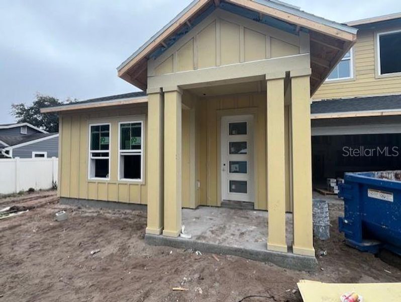 In-progress construction of a new home in , Orlando, FL (Image 8).