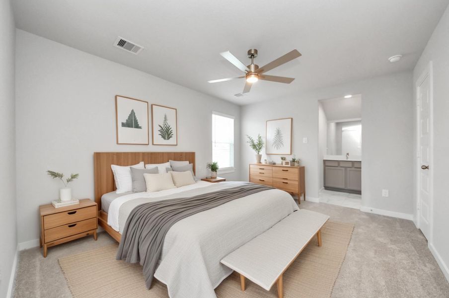 VS. Secondary bedroom features plush carpeting, large windows that let in plenty of natural light, bright paint, and spacious closets. VS. Secondary bedroom features plush carpeting, large windows that let in plenty of natural light, bright paint, and spacious closets.