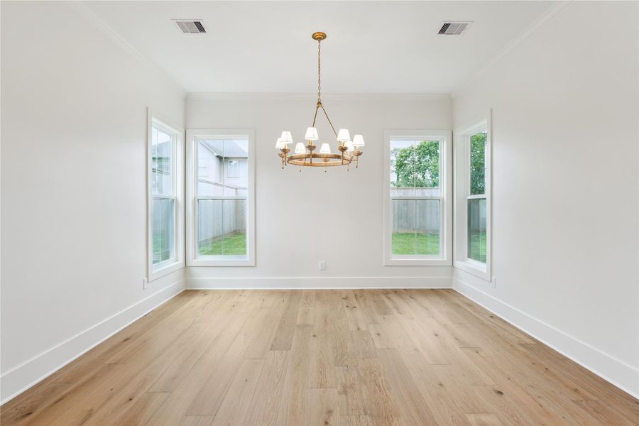 Previous work by the builder, not representation of current build.