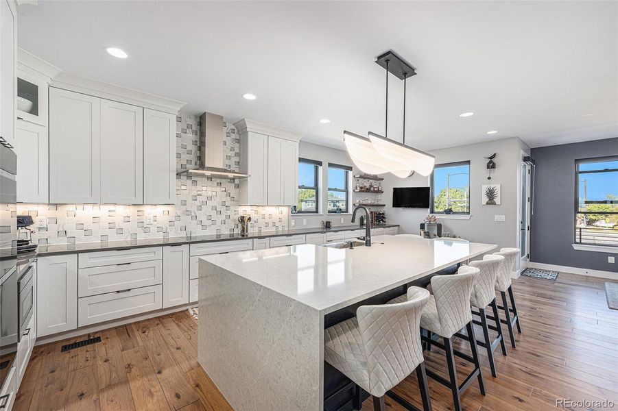 Kitchen from a recent build of this plan Kitchen from a recent build of this plan