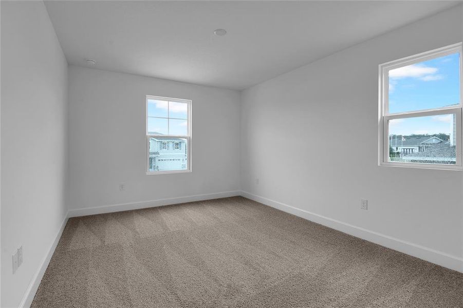 Spacious, unfurnished interior of a new home in Seasons at Wekiva Ridge, Mount Dora (Image 14). Spacious, unfurnished interior of a new home in Seasons at Wekiva Ridge, Mount Dora (Image 14).
