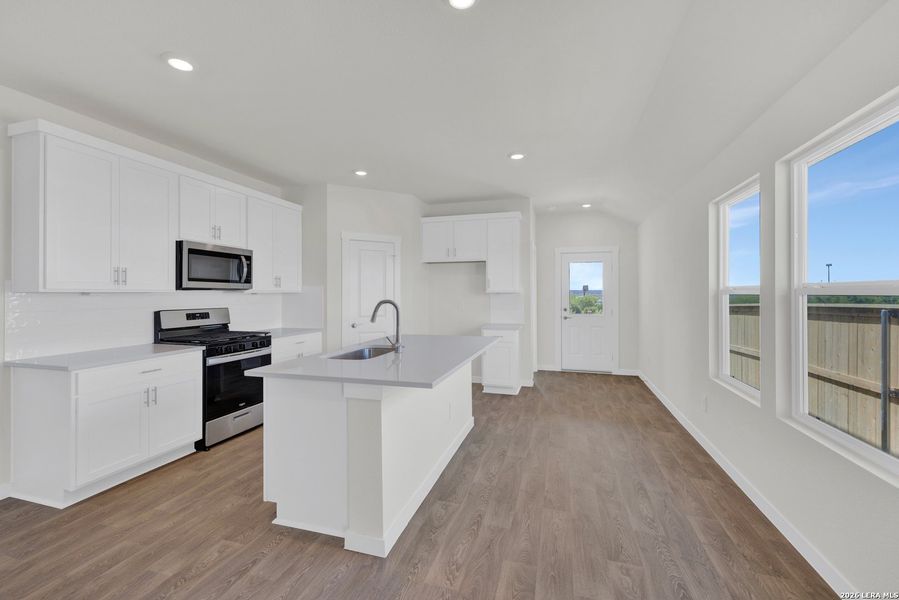Furnished interior view inside a new home in Mayfair, New Braunfels (Image 6). Furnished interior view inside a new home in Mayfair, New Braunfels (Image 6).