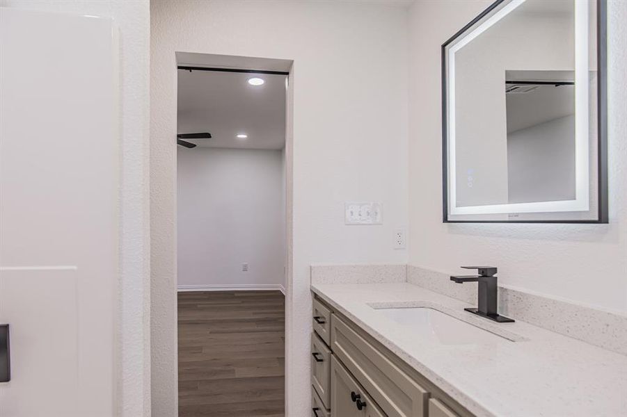 Furnished interior view inside a new home in , Hillsboro (Image 7).
