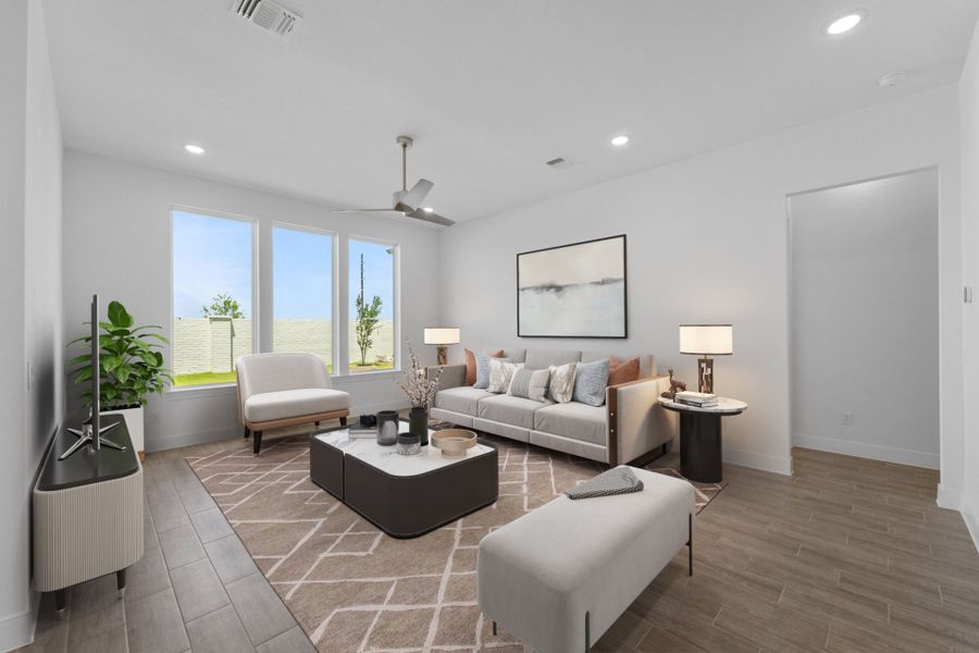 Virtually Staged Living Room Virtually Staged Living Room