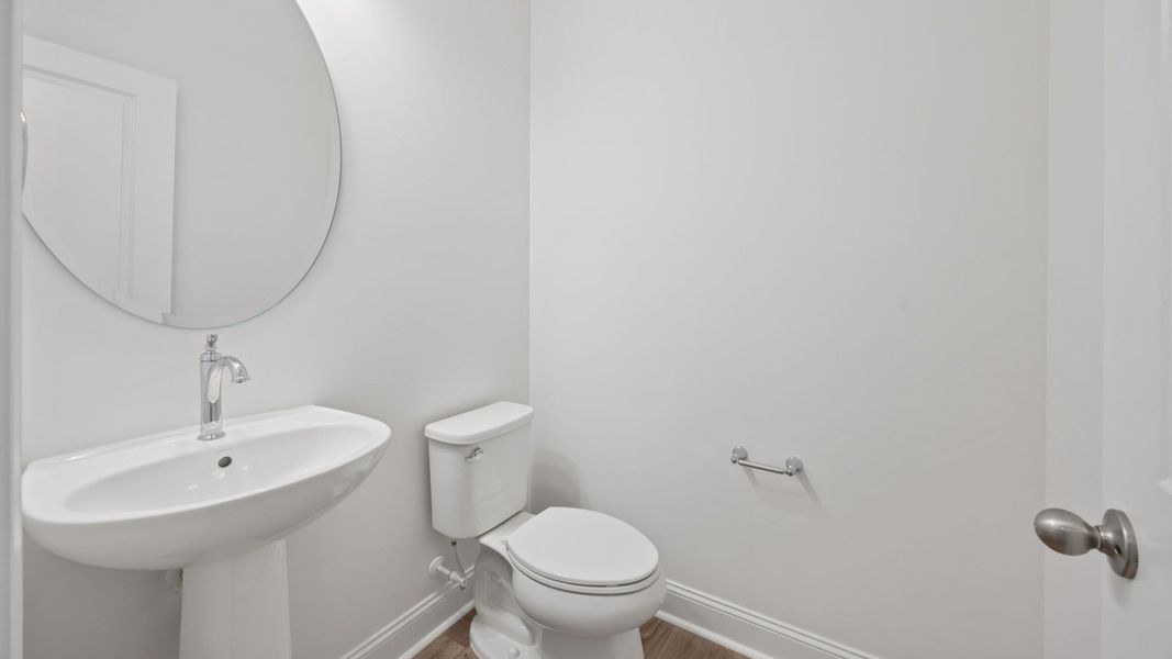 The Jasmine Plan at Farms at Bellingham in Mooresville NC. - Bathroom