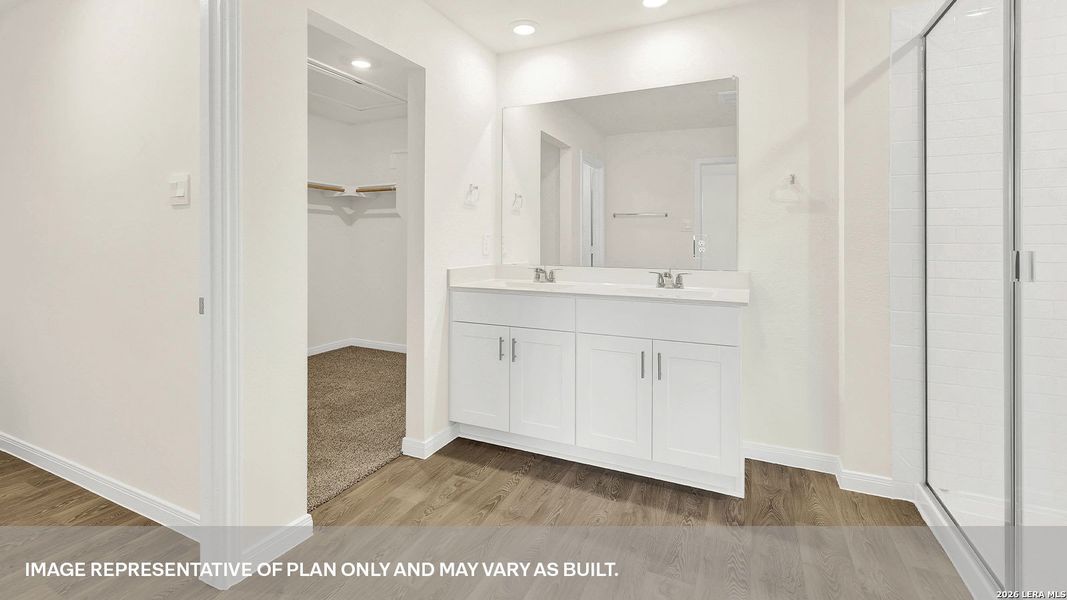 Furnished interior view inside a new home in Paramount, Kyle (Image 5).
