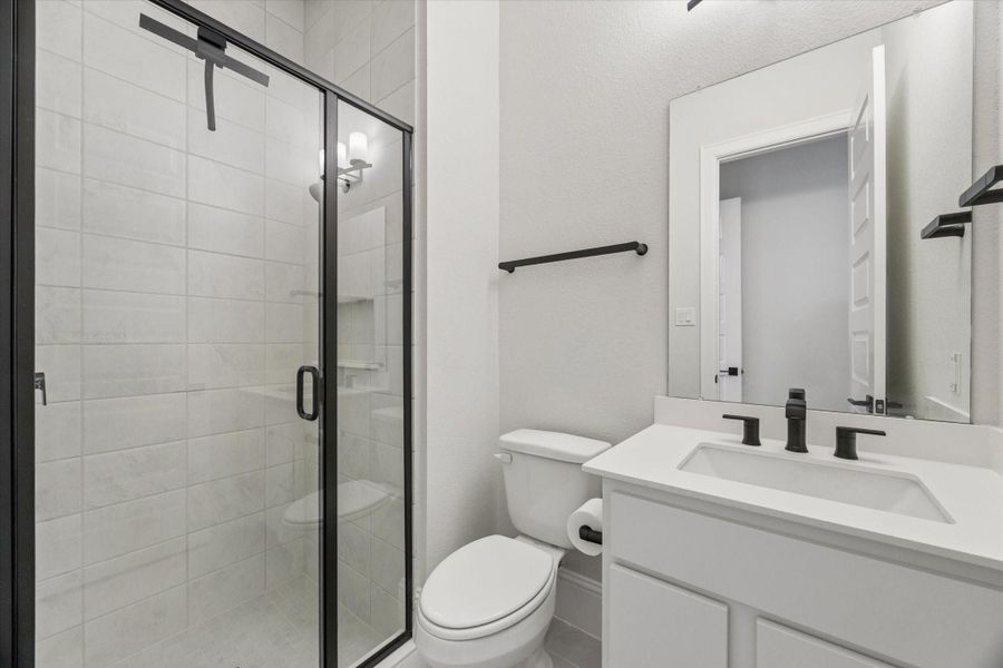 Furnished interior view inside a new home in , Fulshear (Image 27).