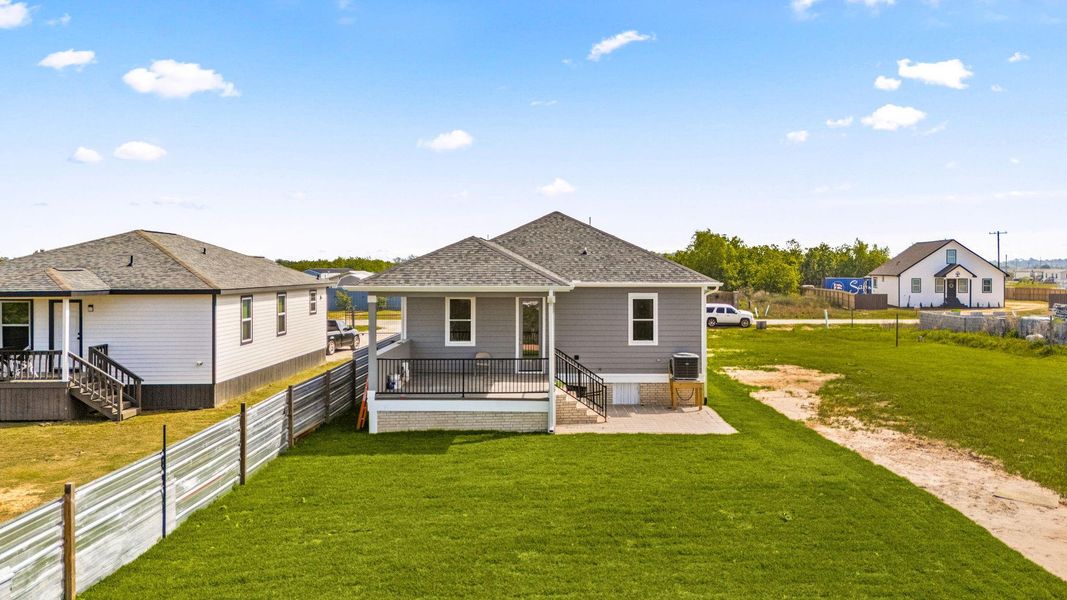 Exterior details and patio area of a home in , Cleveland (Image 26).
