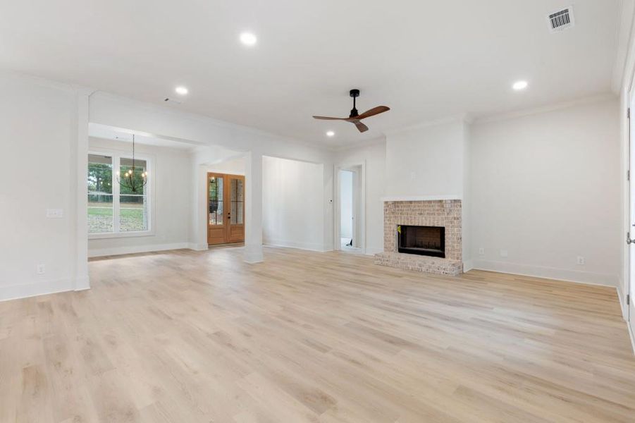 Spacious, unfurnished interior of a new home in , Canton (Image 40).