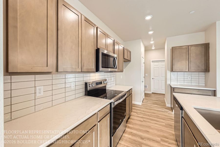 Furnished interior view inside a new home in Knolls, Westminster (Image 10).