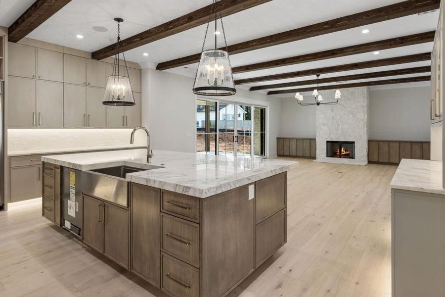 Furnished interior view inside a new home in , Alpharetta (Image 6).