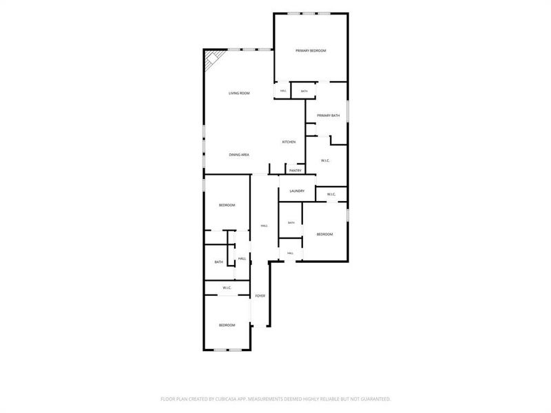 2D floor plan layout of this home in Sweetgrass, Haslet, TX (Image 4).