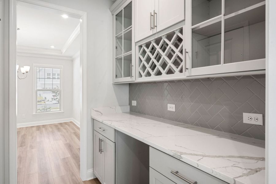 Furnished interior view inside a new home in Waterways, Richmond Hill (Image 10).