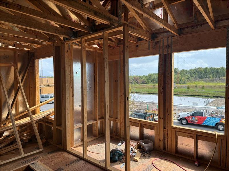 In-progress construction of a new home in Montague Chase, Tampa, FL (Image 31).